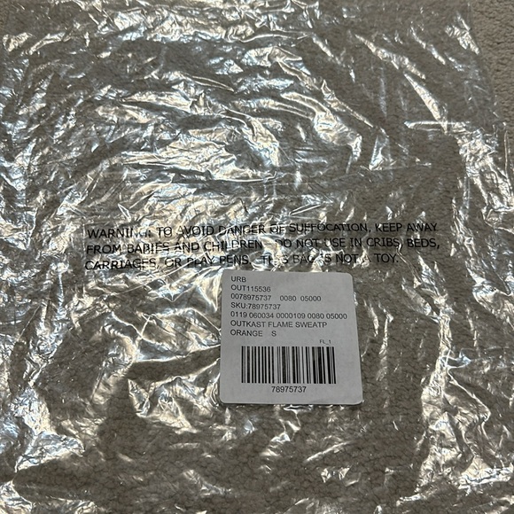 NWT Urban Outfitters X Outkast Flame Joggers Sweatpants - Picture 16 of 16